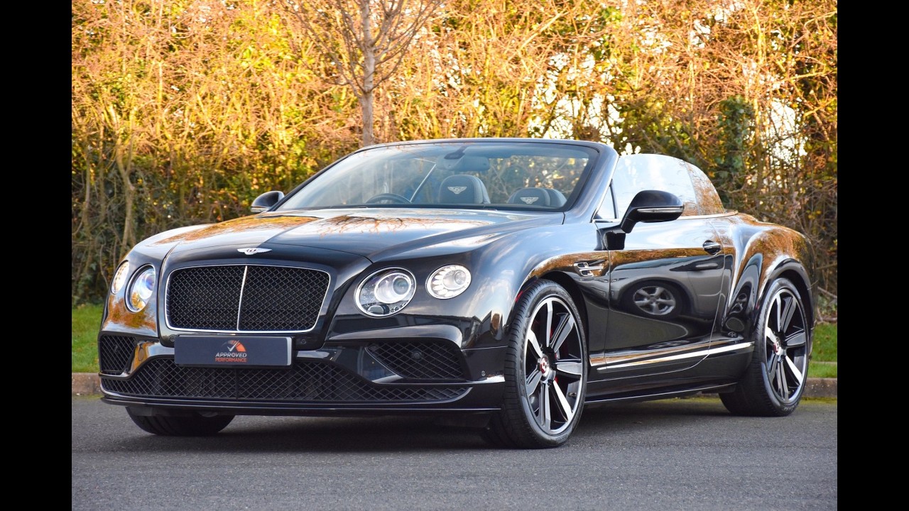 Bentley Continental GTC V8S in Black Onyx Metallic - Approved Performance UK