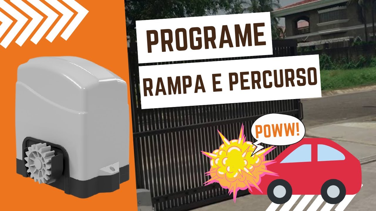 Como Configurar Central Flex Motor AGL ? Reconhecimento de Percurso Rampa Parada Suave
