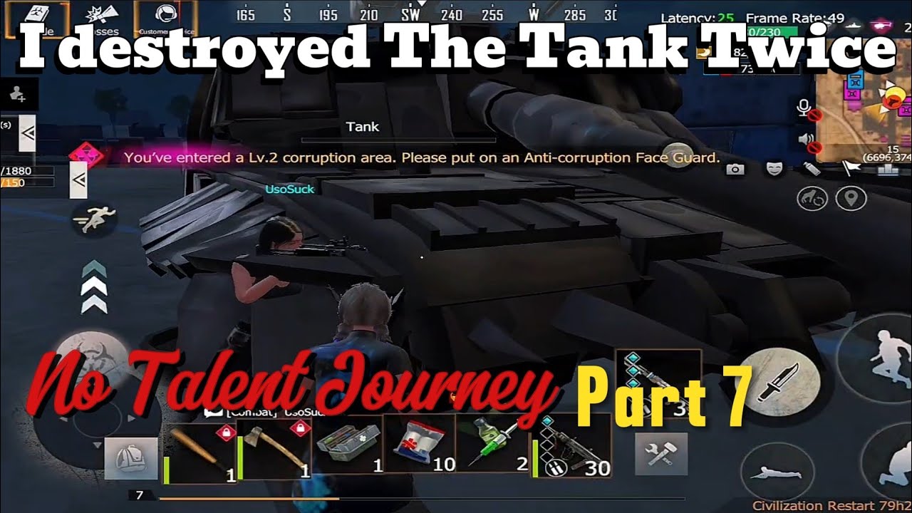 I Destroyed The Tank Twice For Deep Refiner| No Talent Server part 7 | #lastislandofsurvival #lios 