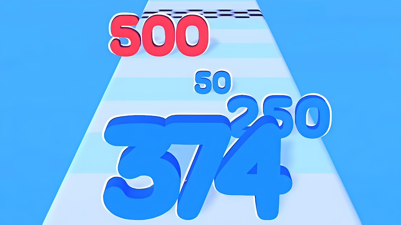 Number Run Merge Master ultimate speed run evolution android ios walkthrough gameplay 