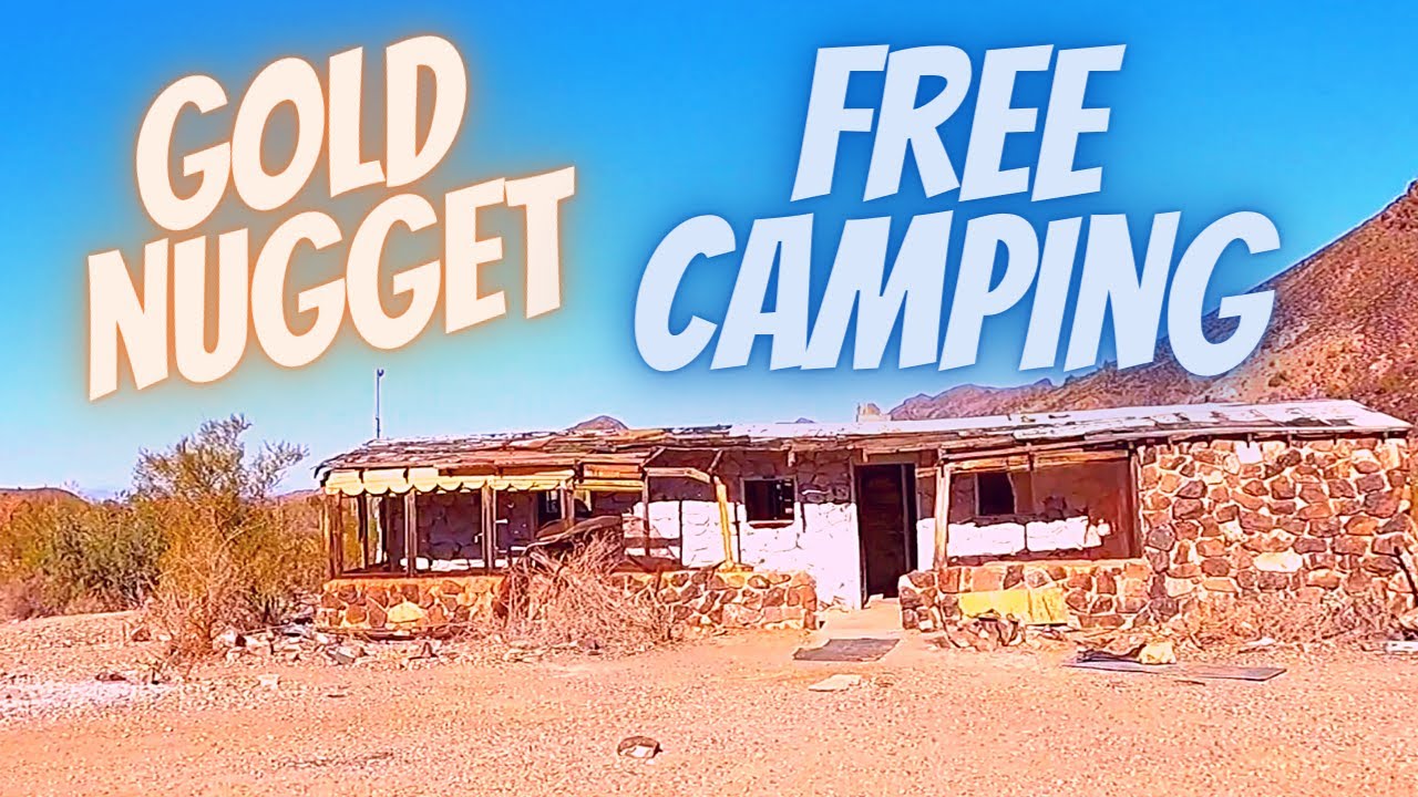 Gold Nugget Road FREE Camp Area - Quartzsite AZ