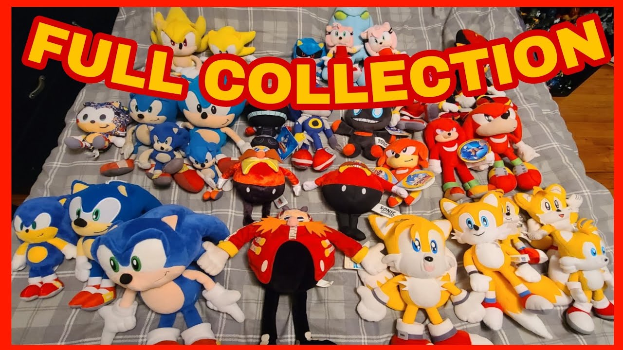 Full Sonic Plush Collection!!! [2022 EDITION]