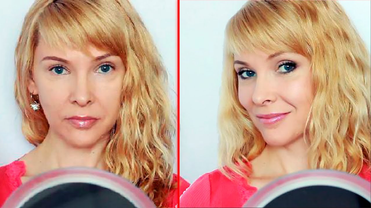 Макияж в бежево-коричневых тонах с  NAKED BASICS.