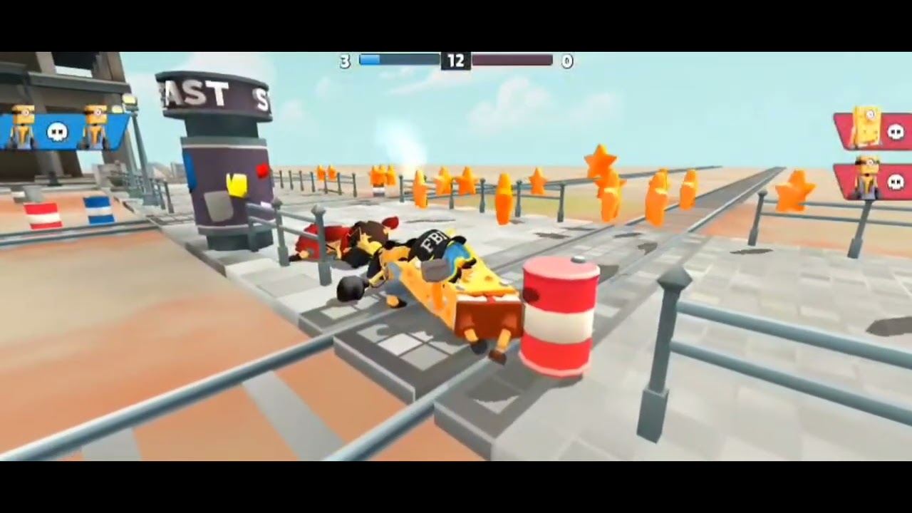 2v2 Fighting with rivals🔥🔥