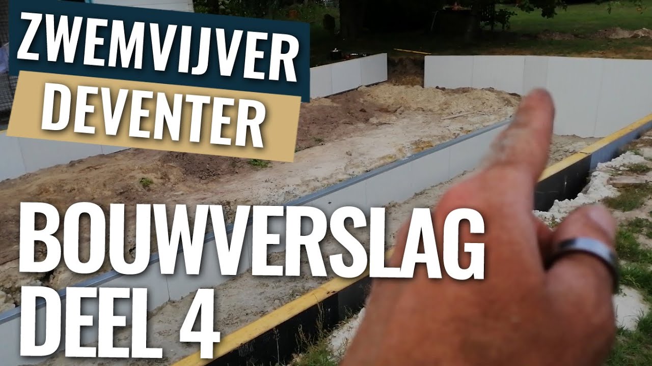 Panelen voor het plantenfilter | Bouwverslag zwemvijver Deventer deel 4
