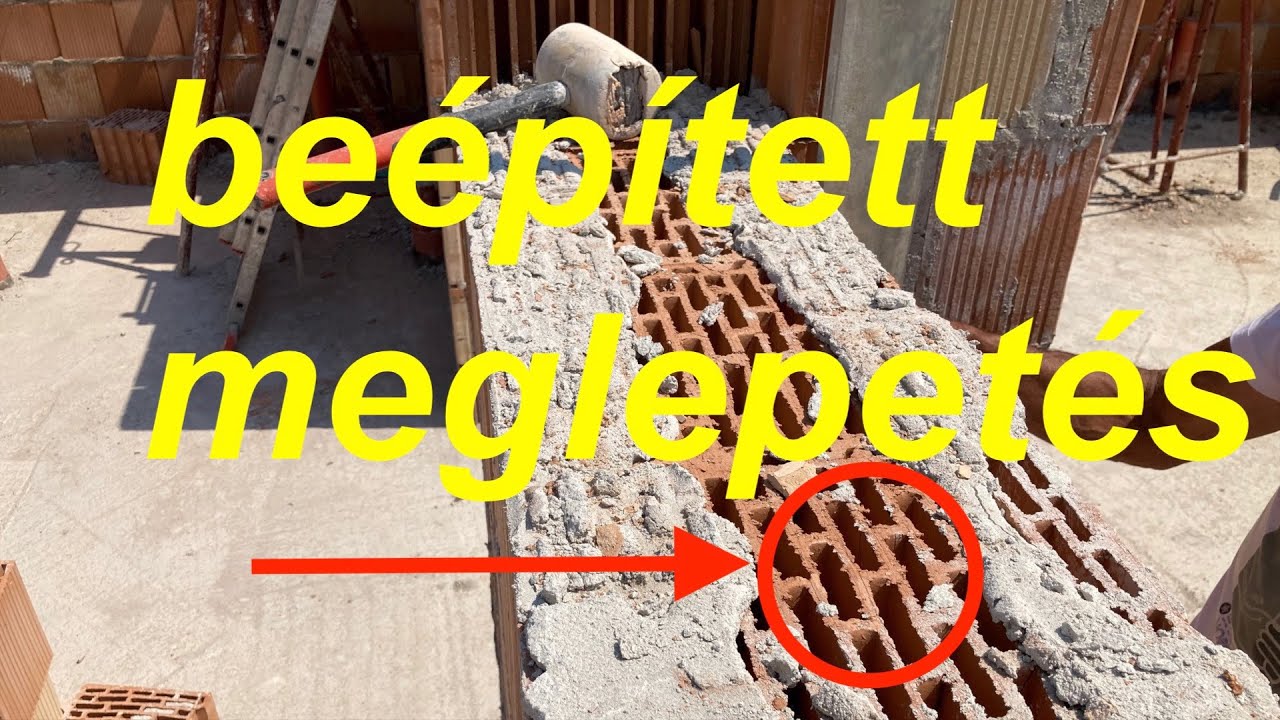 Ha nyár, akkor falazás! De így? Még engem is megleptek. De résen voltam, így újra lett rakva4