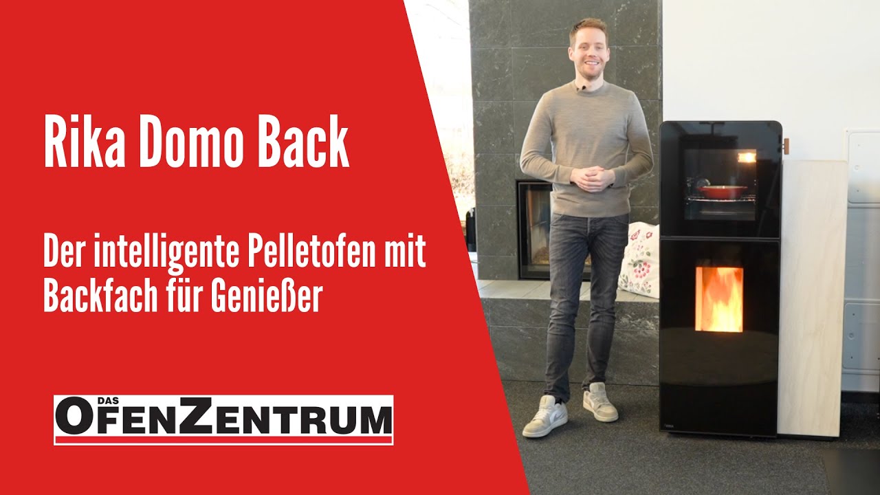 Rika Domo Back vorgestellt - Der intelligente Pelletofen mit Backfach für Genießer - DAS OFENZENTRUM
