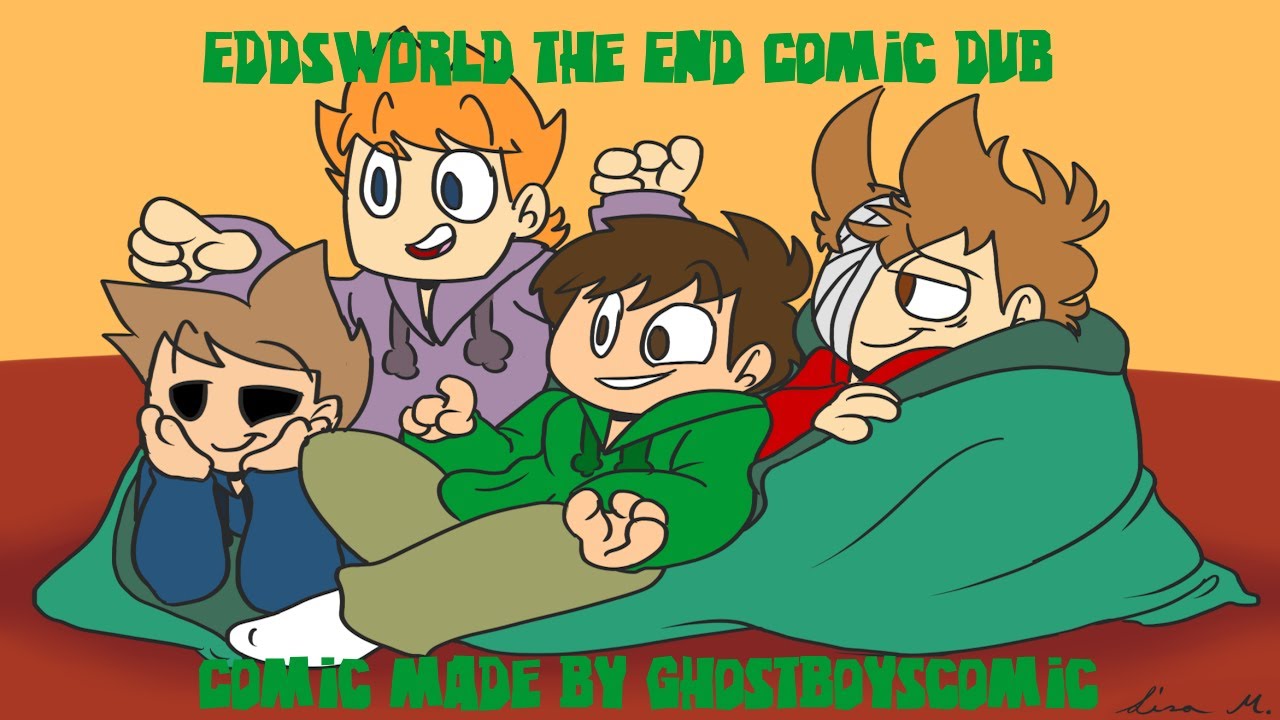 Very 1st Comic Dub! Eddsworld: The End Comic Dub! Comic Made By GhostBoysComic!