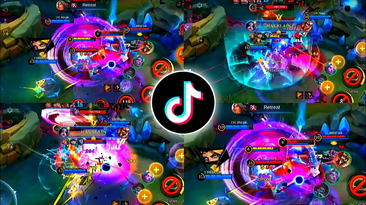 TIKTOK ML JEDAG JEDUG SLOWMO  KEREN DAN VIRAL TERBARU