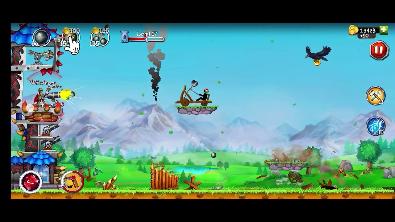 The catapult 2 Level 17