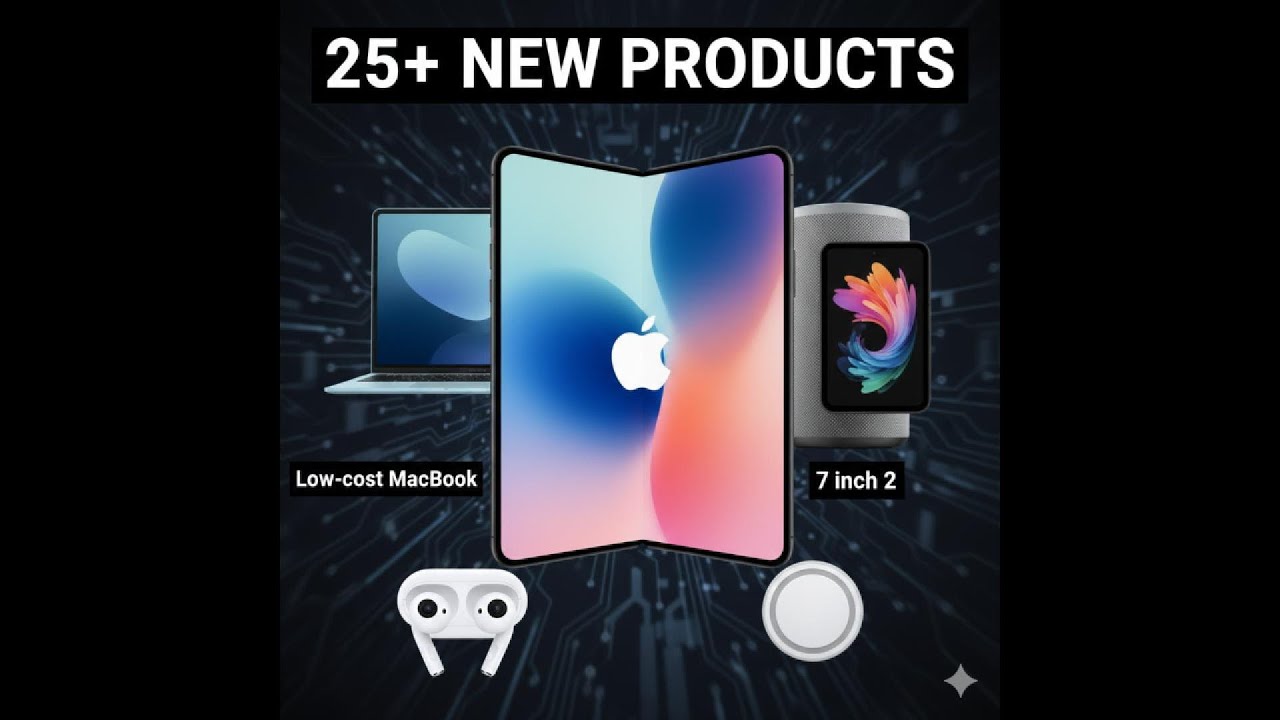 Apple&rsquo;s Massive 2026 Roadmap: 25+ New Devices Leaked!