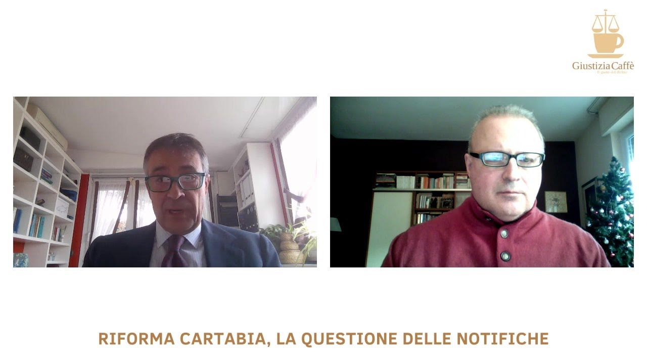 Riforma Cartabia, la questione delle notifiche