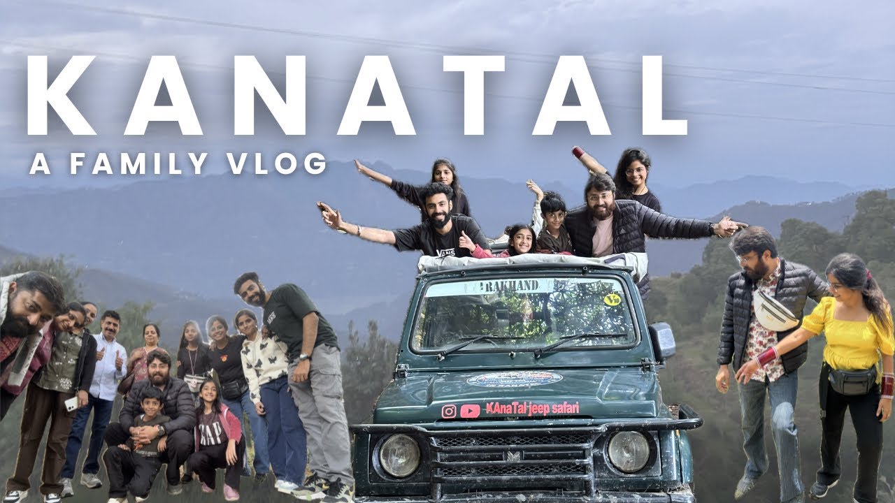 Our family trip to Kanatal & Dhanaulti | My team of kids is the best❤️