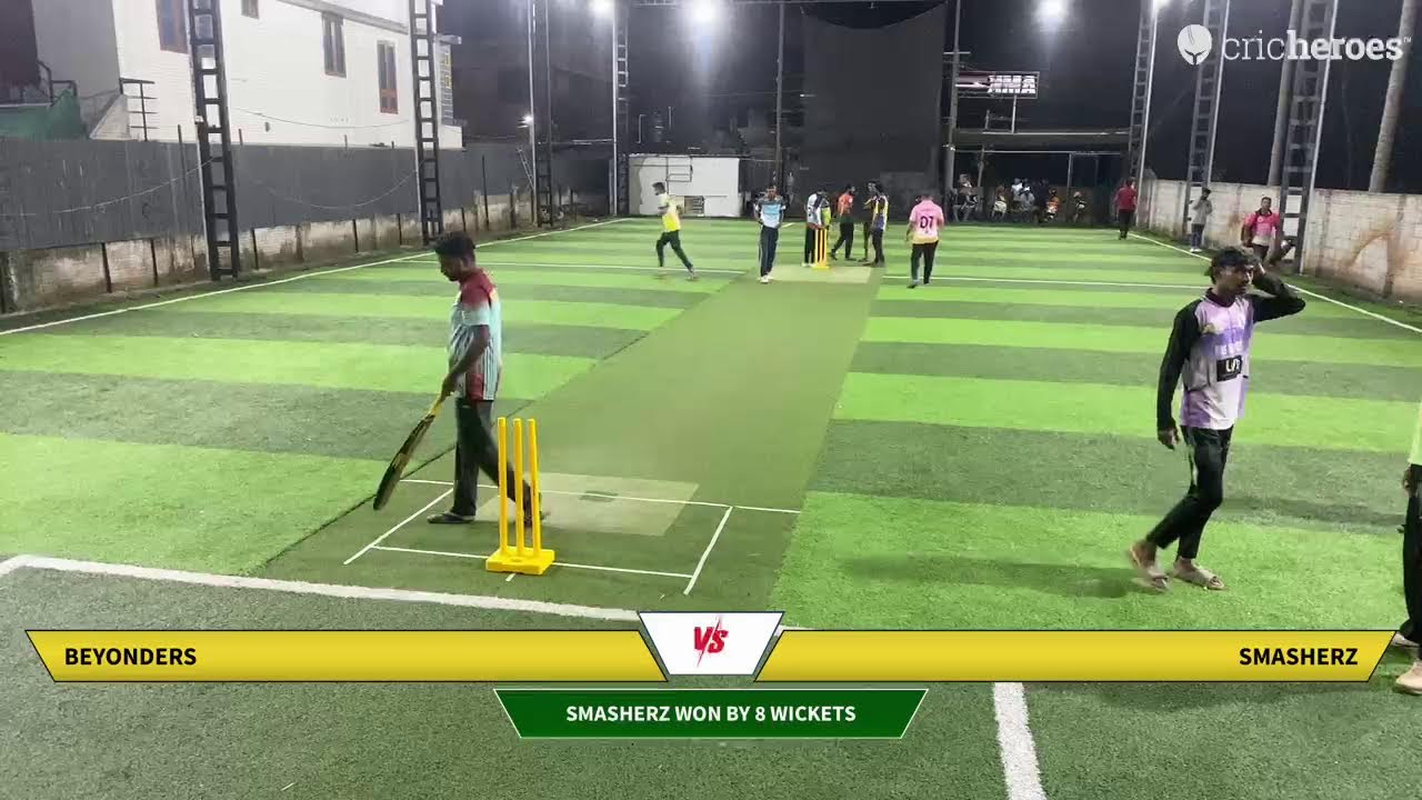 Smasherz vs BEYONDERS | AMK CRICKET LEAUGE SESSION-40 (League Matches) | Live - Thiruvananthapuram…