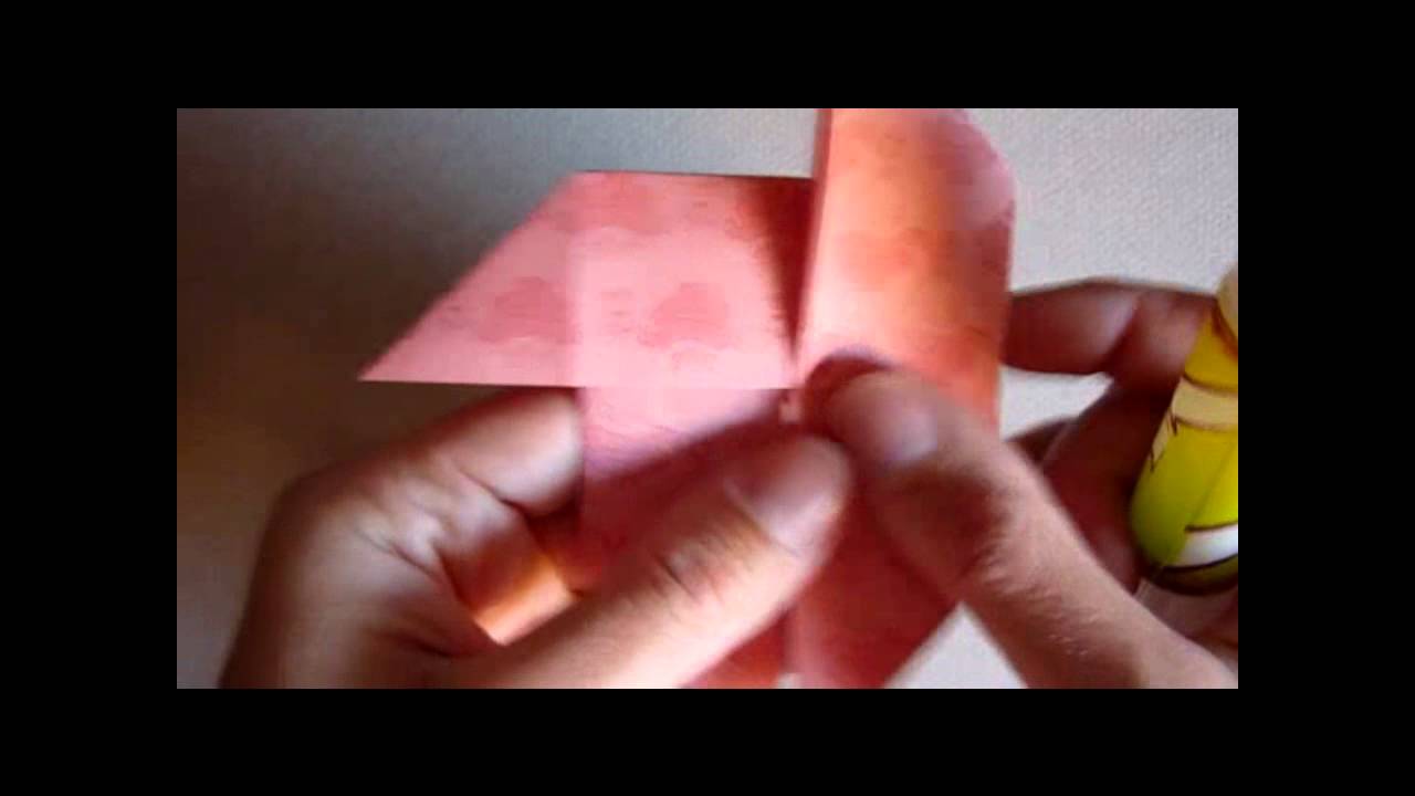 Origami moulin à vent - faire part de naissance / millwind origami newborn card