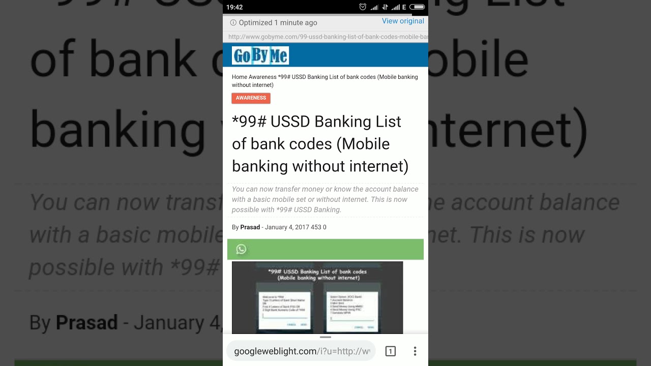 USSD *99# Banking Check balance & Fund transfer W/O Internet | Banking ussd code