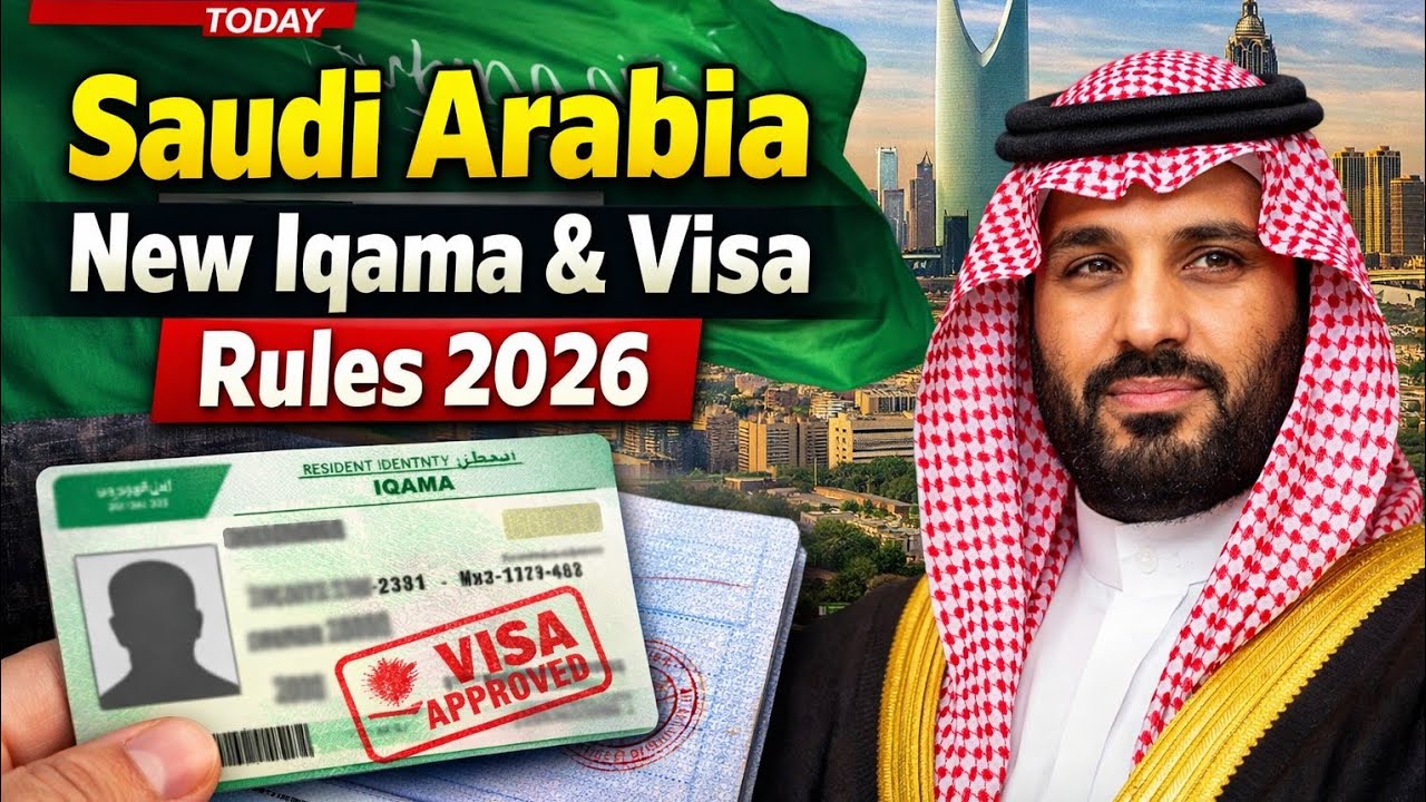 Saudi Arabia New Rules for Expats 2026 | Iqama & Visa New Update | Gulf News Today
