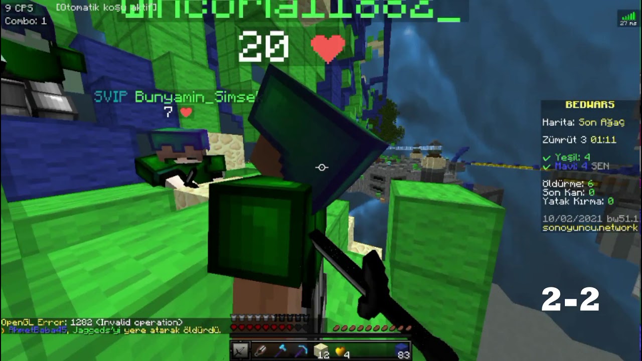 Astral vs StarTeam&Archery • 3-2 | SonOyuncu Bedwars Klan Savaşları |