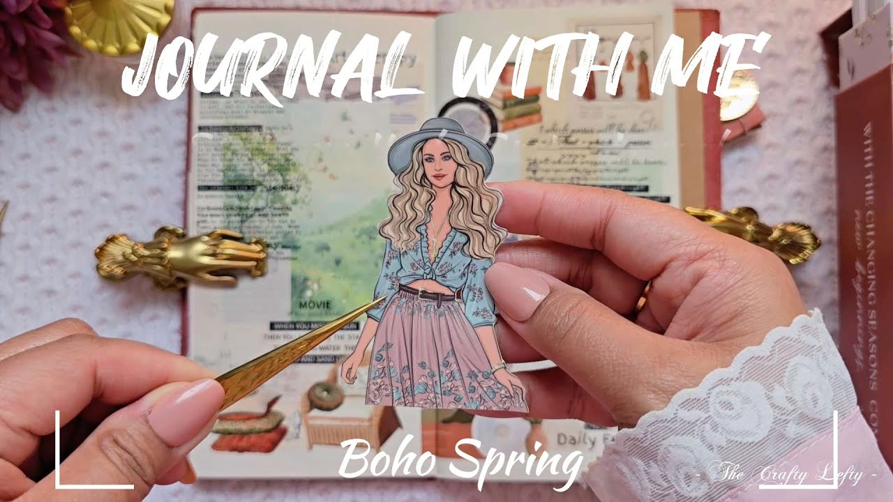 ASMR Journaling | Boho Spring