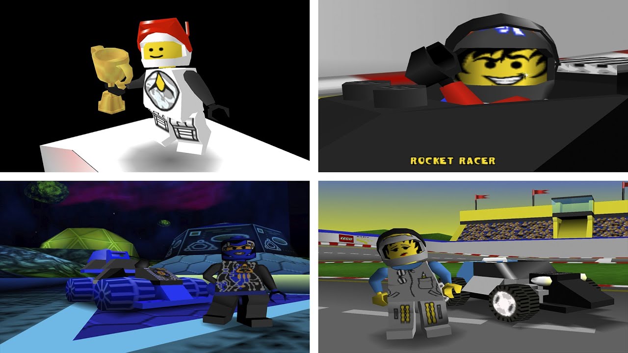 LEGO Racers - All Cutscenes (Cinematics)