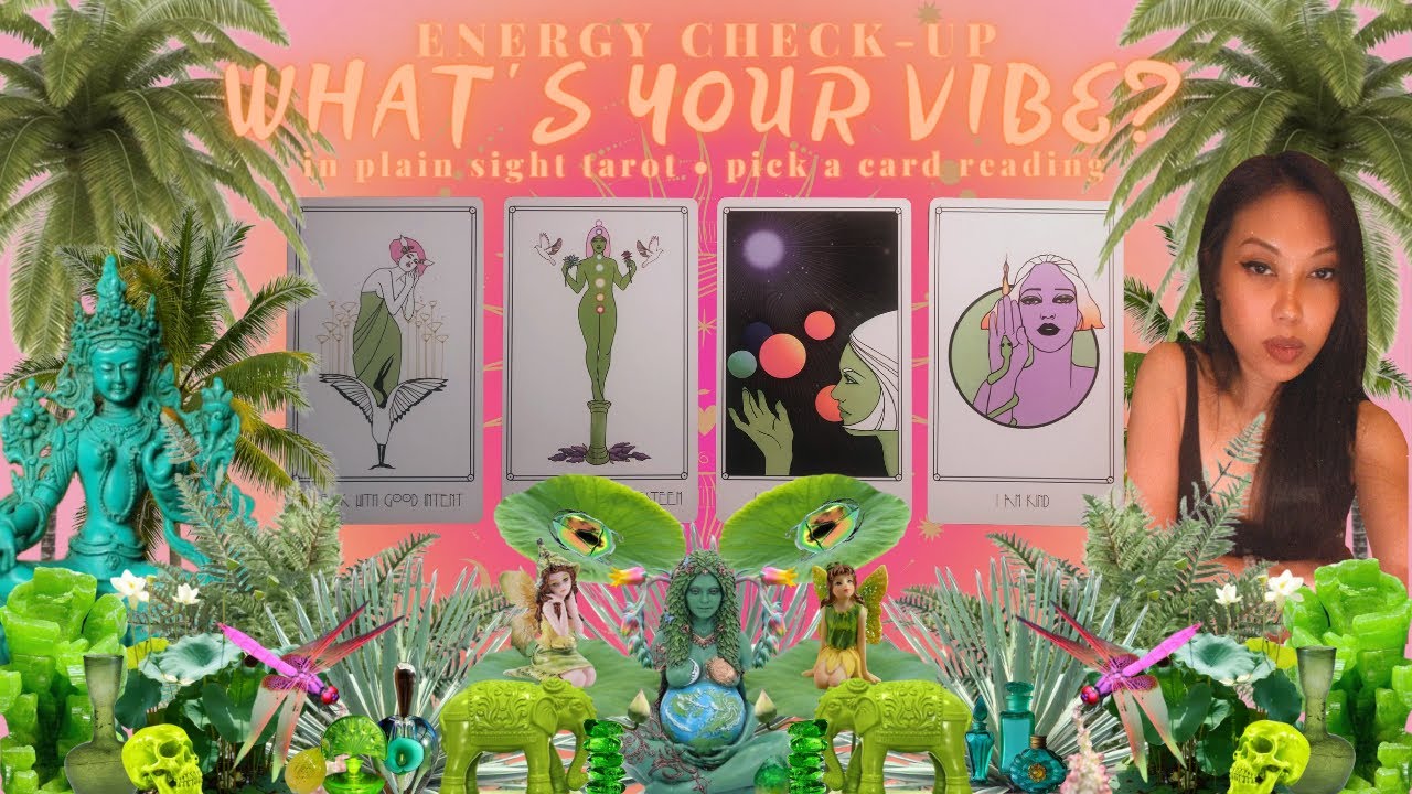 PICK A CARD: ENERGY CHECK-UP / WHAT'S YOUR VIBE? WHERE IS YOUR FREQUENCY AT?