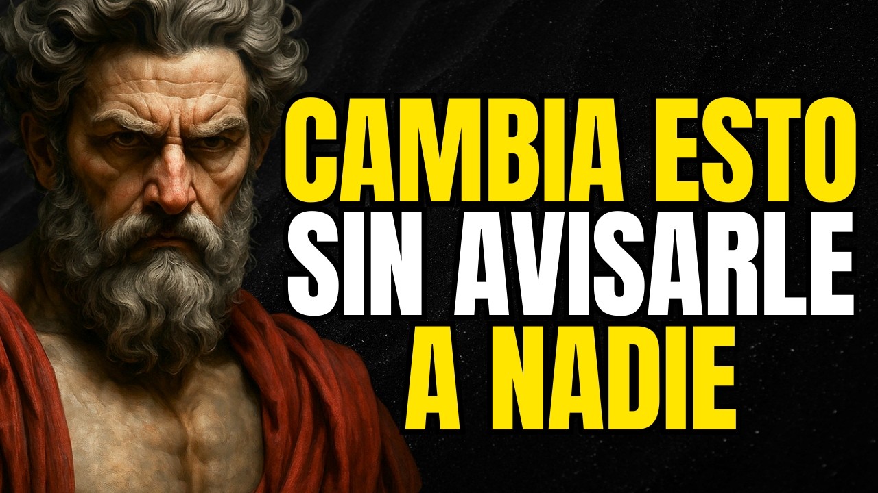 5 COSAS que Tienes que ELIMINAR de tu vida En Silencio | 5 Lecciones de Estoicismo