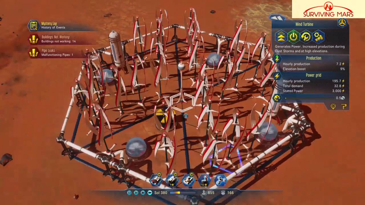 Surviving Mars, Infinite Water and Power module,, No Maintenance