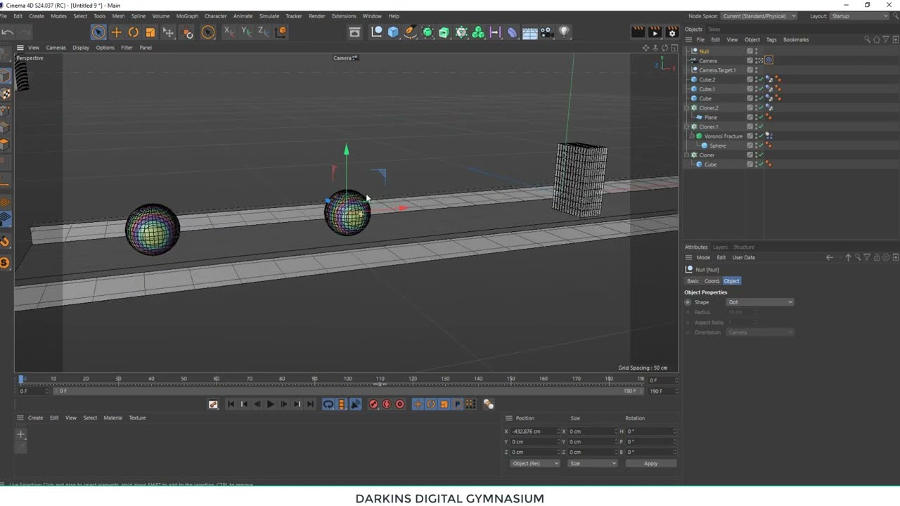 Amazing Geometry Slice Animation in Cinema 4D!