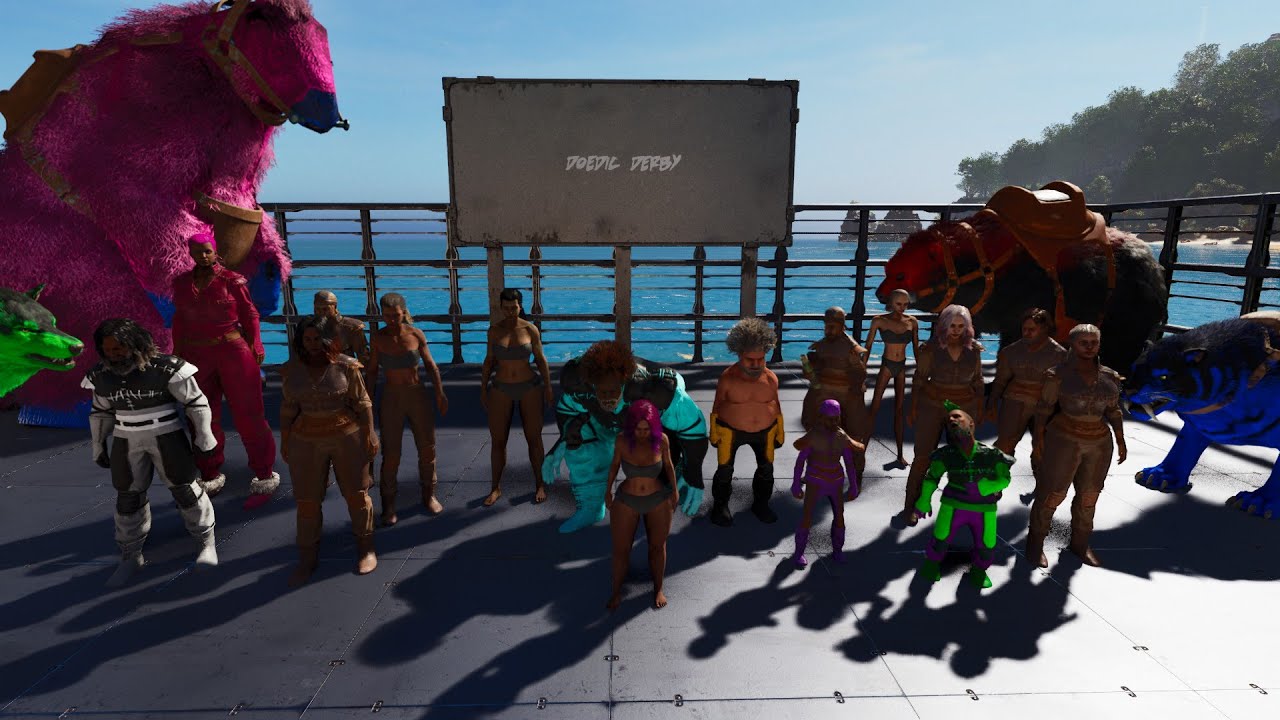 RACE EVENT - DOEDIC DERBY  Ark Survival Ascended