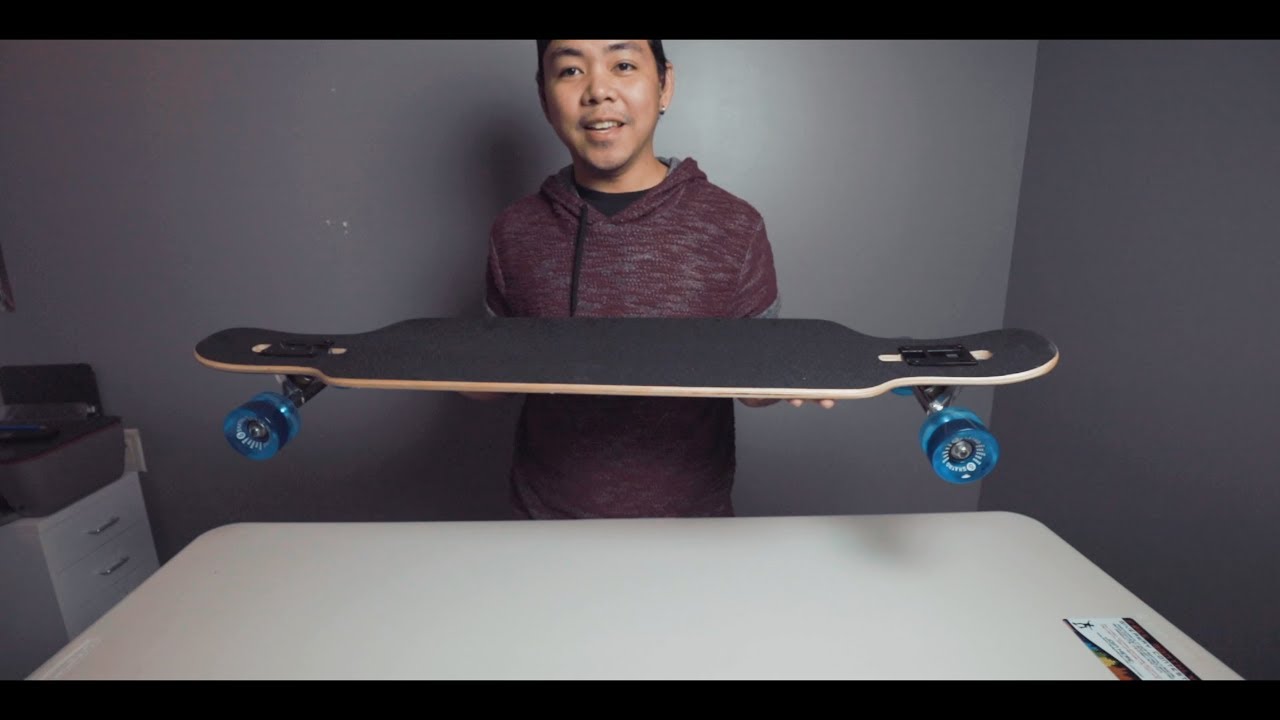 Amazon Unboxing | SKATRO Drop Through Longboard