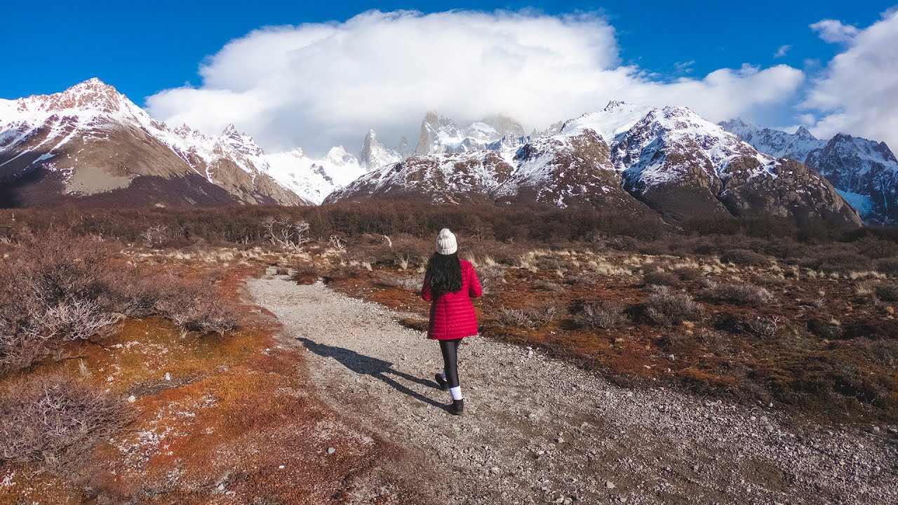 Explorando El Chalten, conquistamos o cume majestoso Fitz Roy!