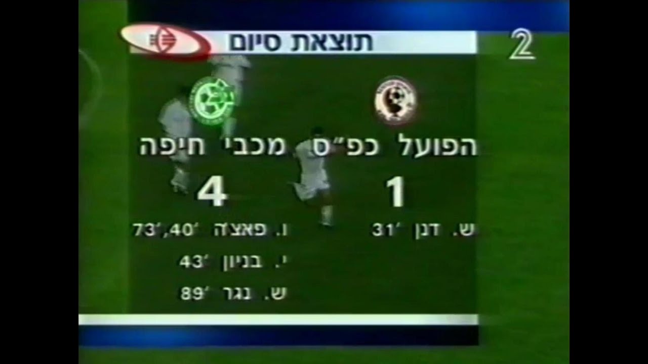 1998-99 מחזור 20 - הפועל כפר סבא 4:1 מכבי חיפה