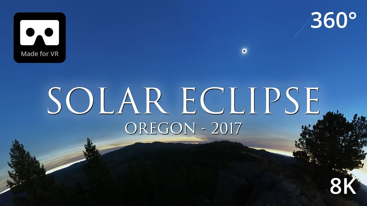 Solar Eclipse 2017 - Remastered 8K 360 Experience
