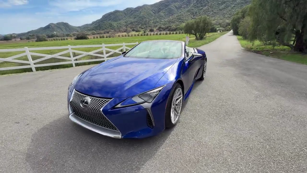 2024 Lexus LC 500 walk-around