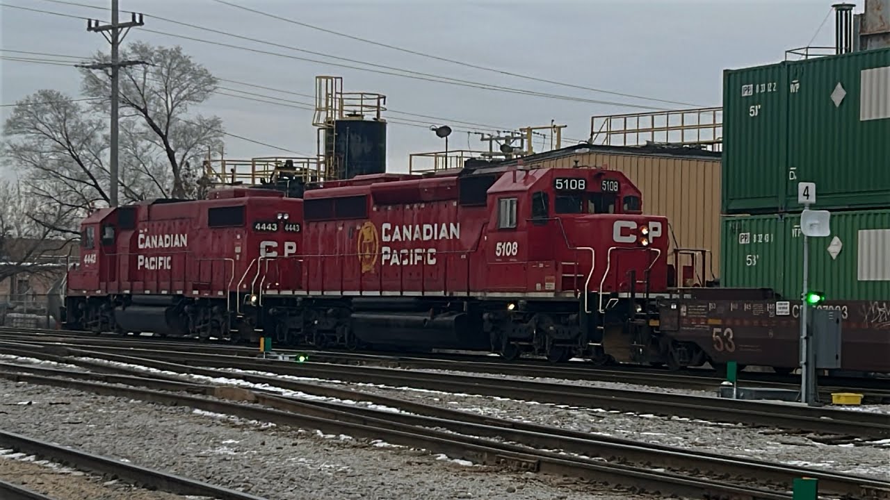Railfanning at Mannheim ft. CP 8781 & Yard Action! | 1/3/2026