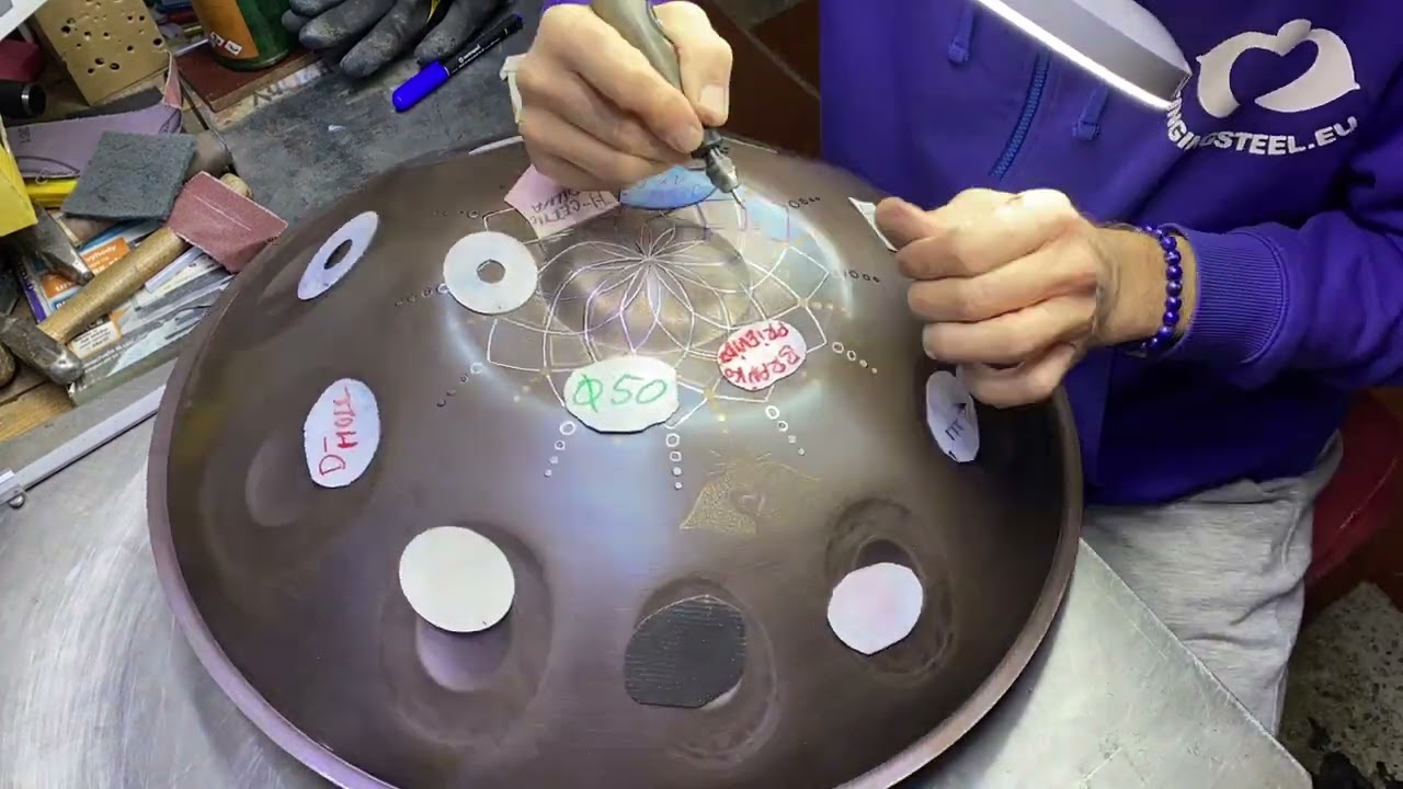 Gravírka Handpan Cis