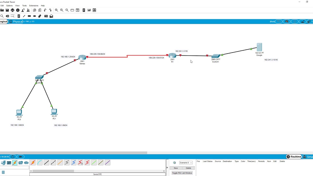 Practica NAT PAT - Redes de Computo
