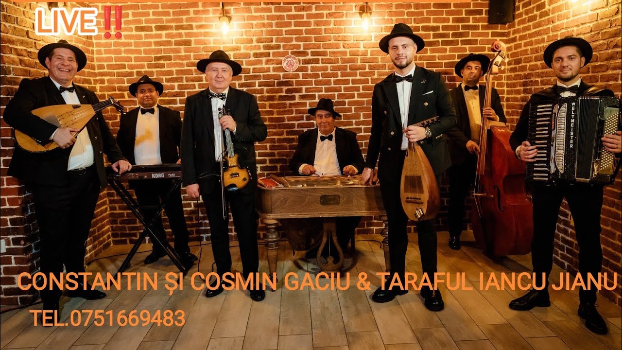 COLAJ LIVE‼️NOU 2025-CONSTANTIN ȘI COSMIN GACIU & TARAFUL IANCU JIANU