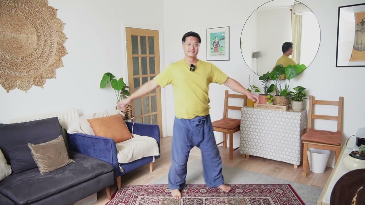 Rhythm and Momentum - Ly Chi Gung My family tradition #Qigong moving meditation #lcg #taochikai