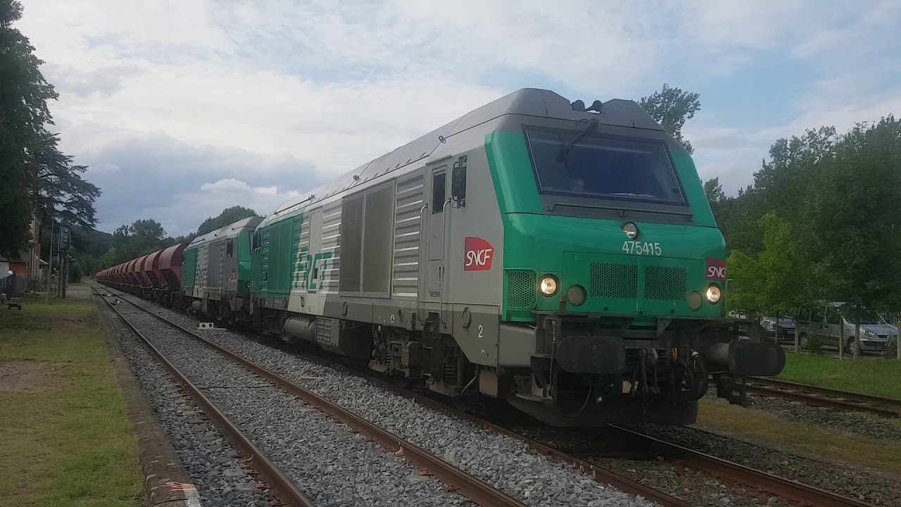 SNCF UM BB 75000 GARE DE TURENNE CORREZE