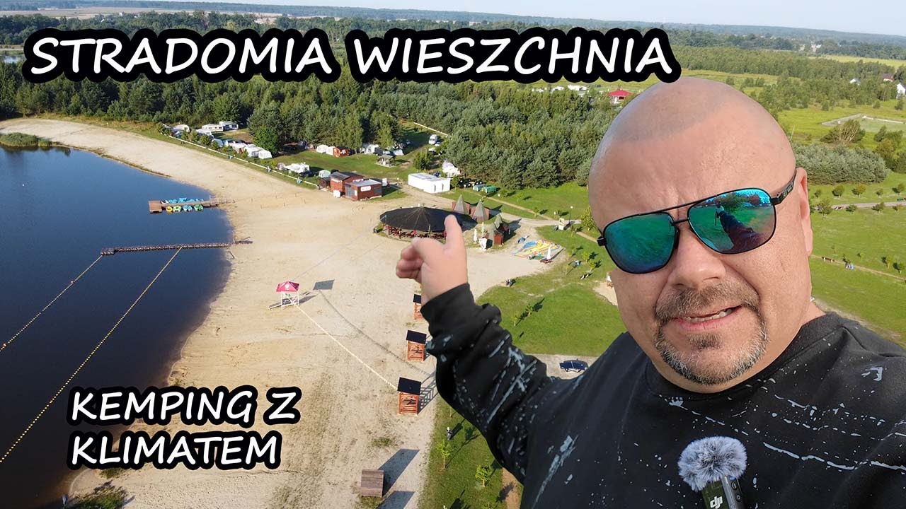 Kemping z przyczepą nad wodą – Stradomia Wierzchnia