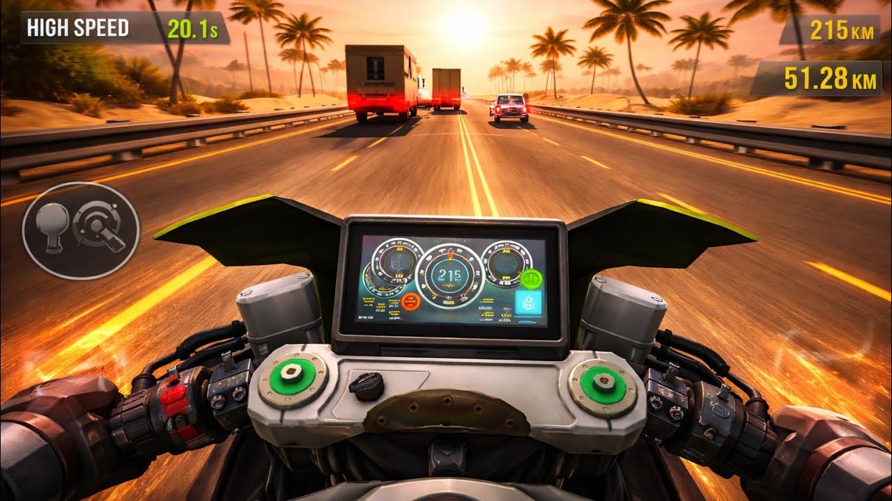 Traffic Rider - ( First Time Full Yellow Colour BIKE Full RACING In DESERT 🏜️😲🤑 ) GAMEPLAY! #android