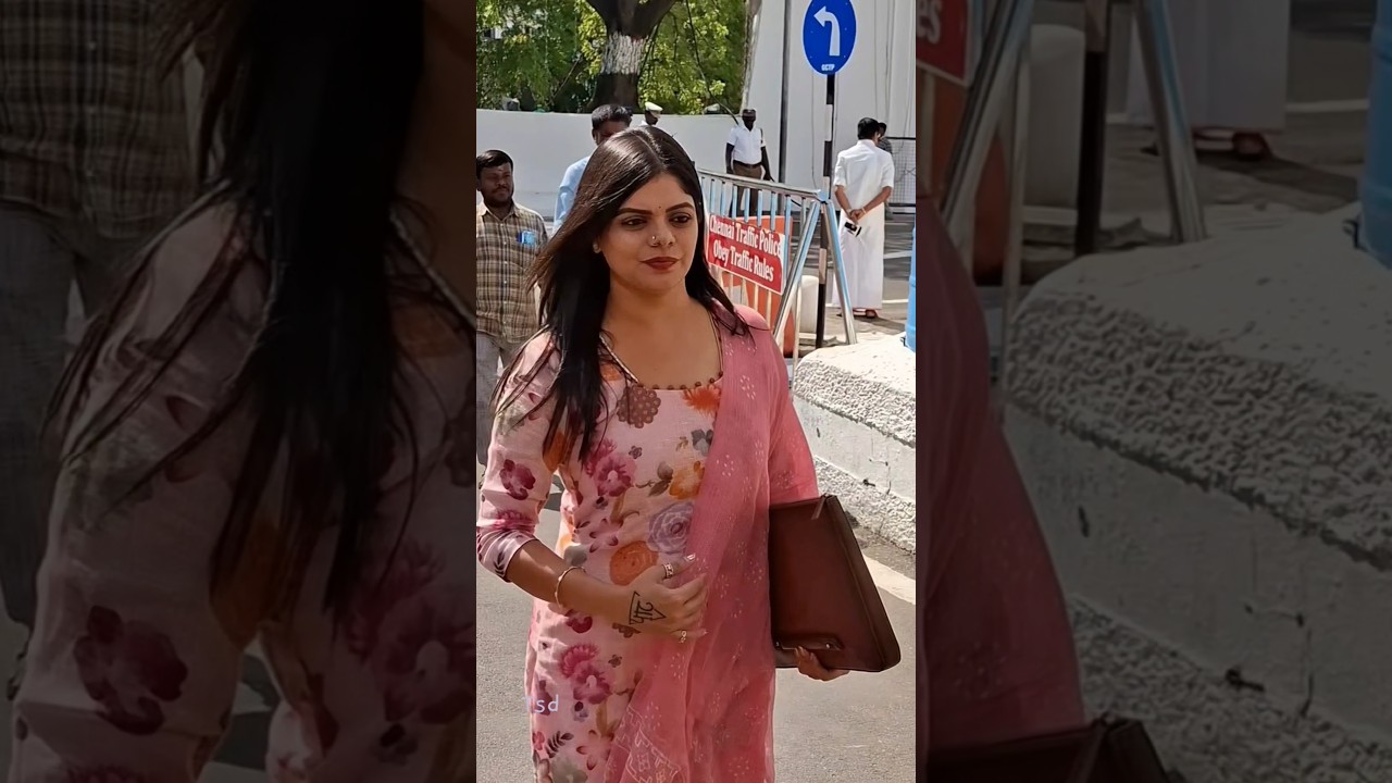 TVk Kanimozhi MLA  | pavazha malli #saiabhyankkar #trebdingshortvideo #shortsfeed