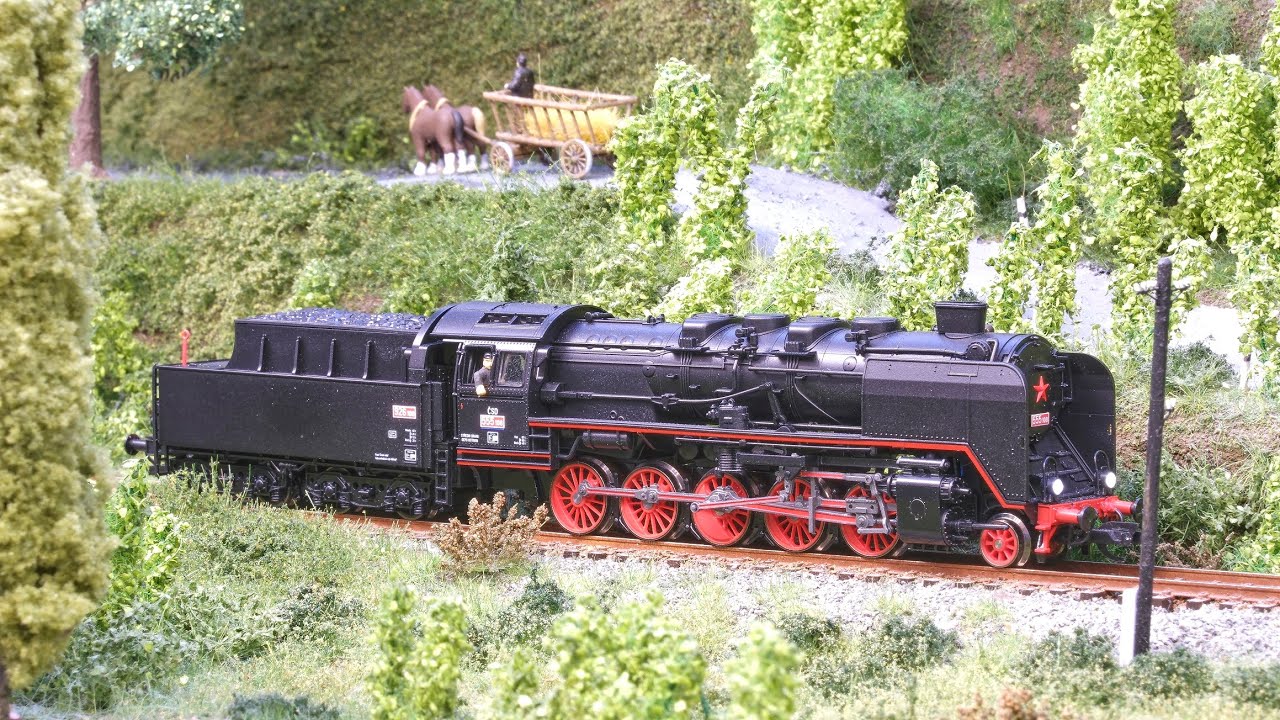 Tillig BR50 - 555.1 ČSD alias Nemka / Němka  - sound JACEK