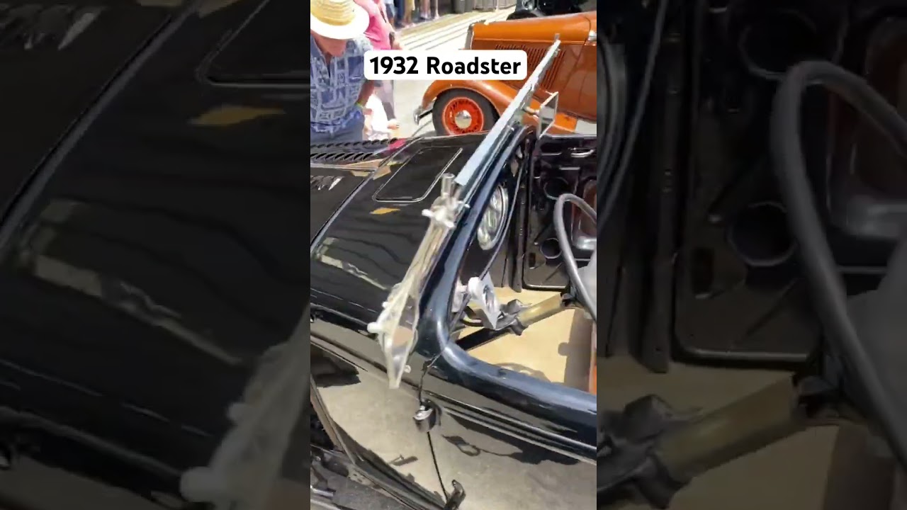 Deuce Roadster at Hot Rods on the Tarmac presented by Lyon Air Museum #carshow #classiccars #hotrod