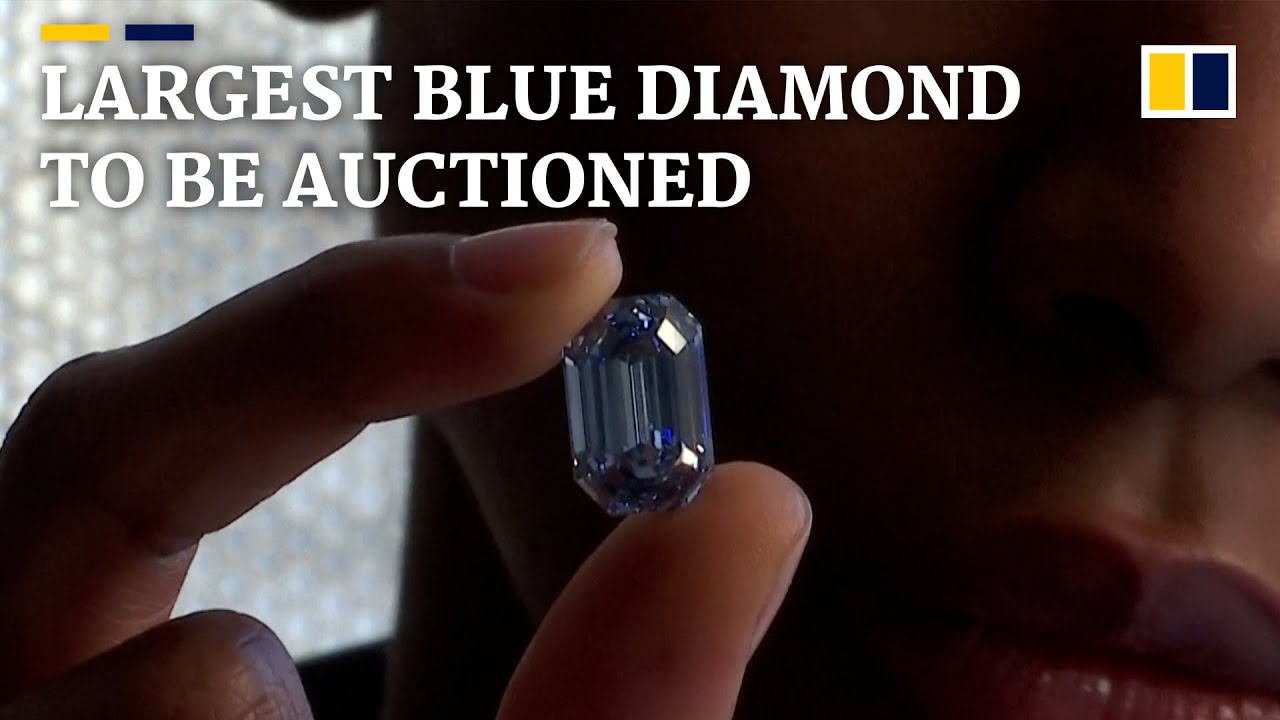 Largest blue diamond set to fetch US$48 million at Sotheby’s Hong Kong auction