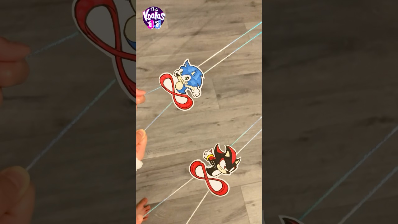 Create a Super Fast SONIC Racing Game with Paper!