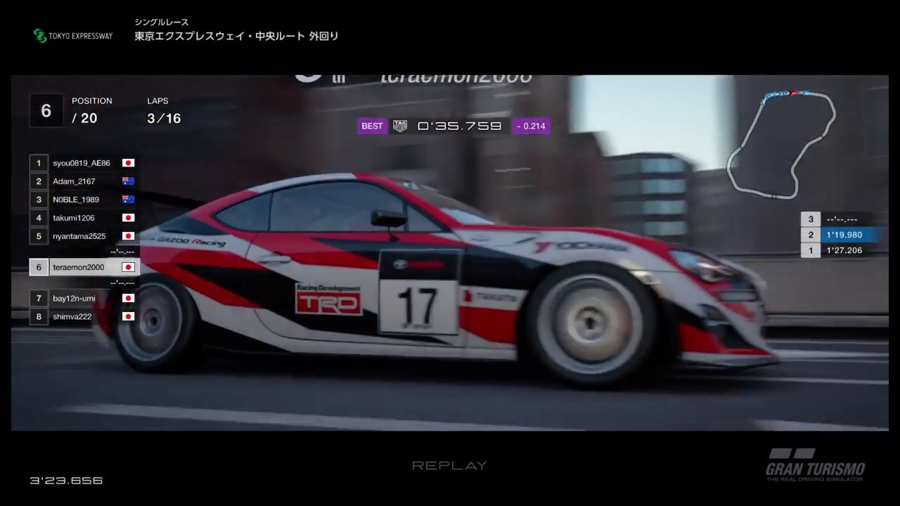 GT Sport FIA Manufacturer Championship Gr.4 @Tokyo Expressway Central