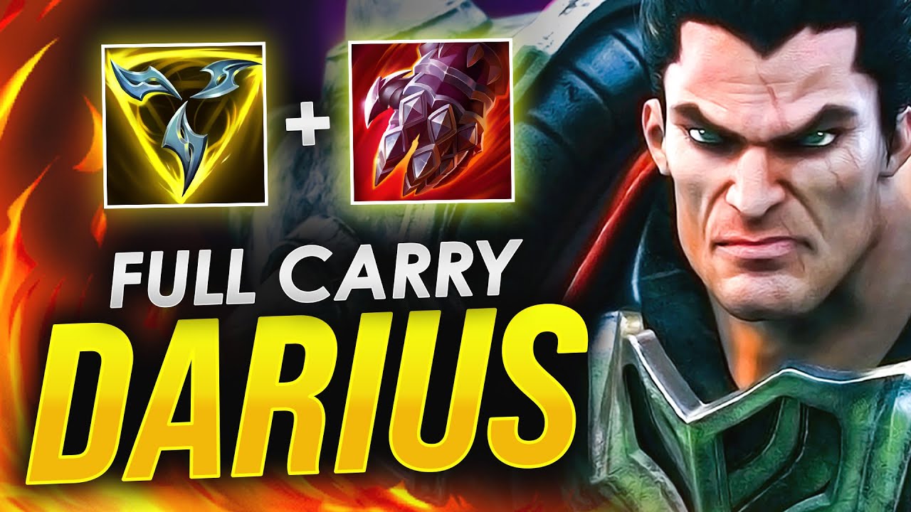 DARIUS SIN SKIN FULL CARRY || YO en WILD RIFT