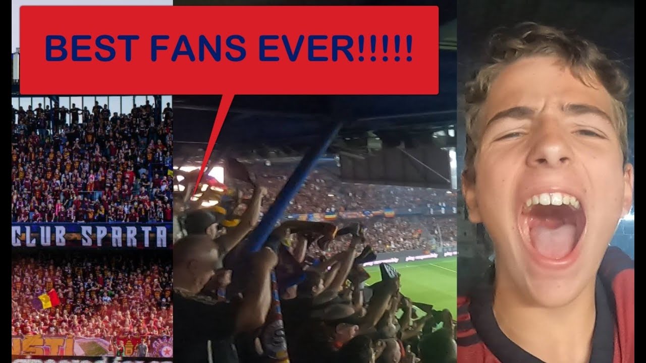 BEST FANS EVER AT SPARTA PRAGUE VS ARIS LIMASSOL!!!!! *EUROPA LIGUE*